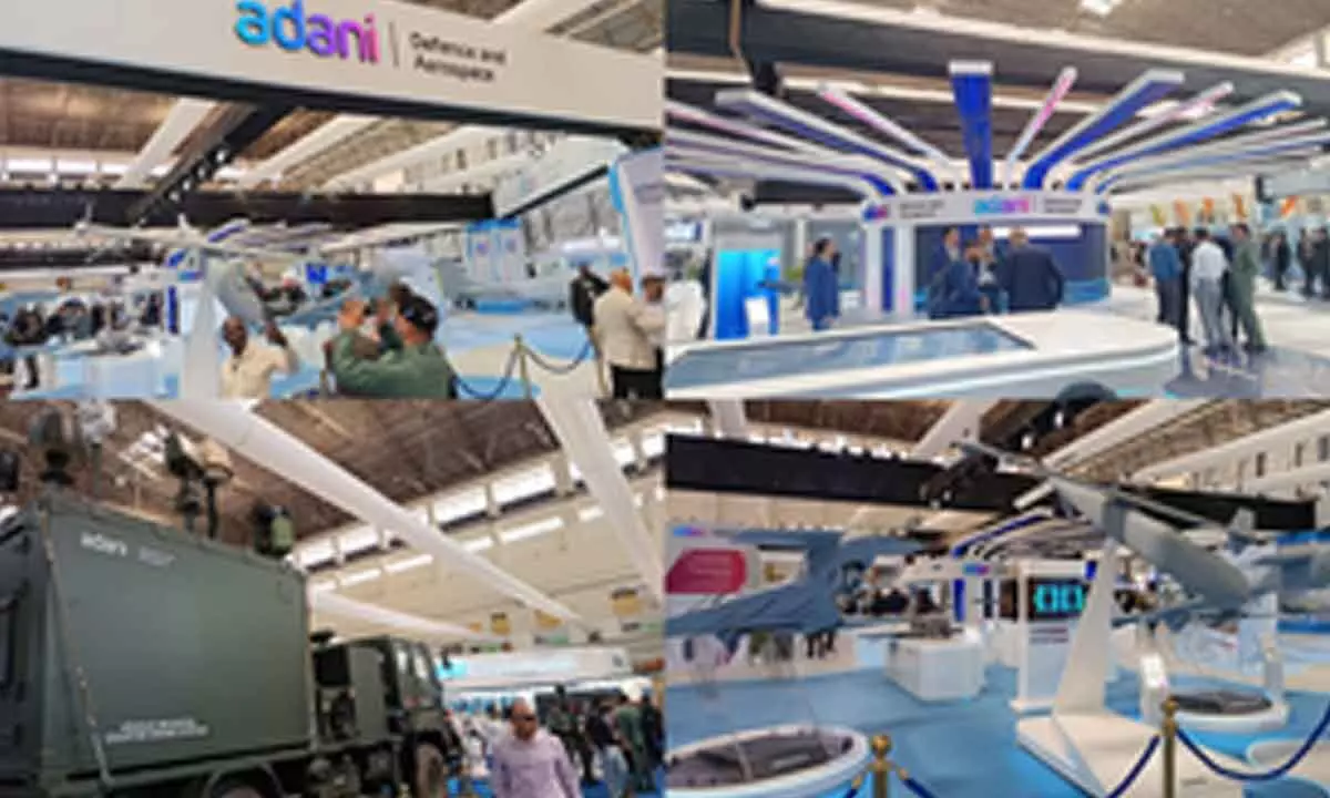Aero India 2025: Futuristic warfare tech takes centre stage at Adani’s Defence & Aerospace stall Aero India 2025: Futuristic warfare tech takes centre stage at Adani’s Defence & Aerospace stall