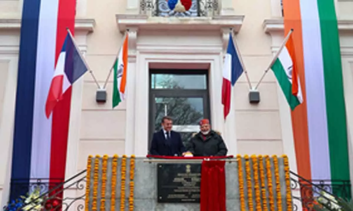 India, France sign 10 pacts in fields of technology, nuclear energy and innovation