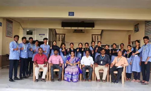 Sai Spurthi college students achieve top ranks