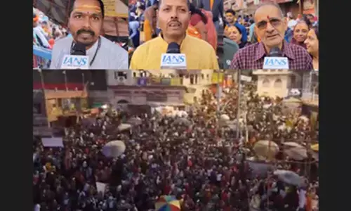 Surge in devotees at Ganga Ghats in Varanasi on Maghi Purnima; drones monitor massive crowds