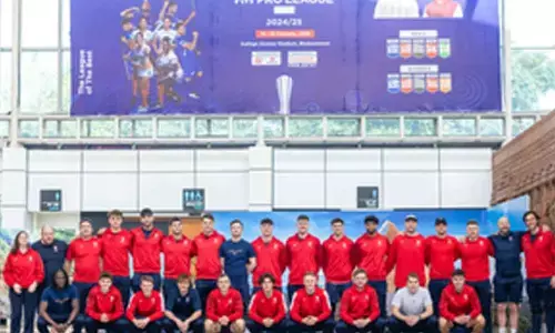 England men’s hockey team arrives in Bhubaneswar for FIH Pro League matches