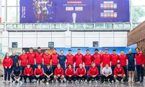 England men’s hockey team arrives in Bhubaneswar for FIH Pro League matches
