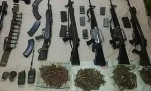 Mizoram Police seize arms & ammunition, three held