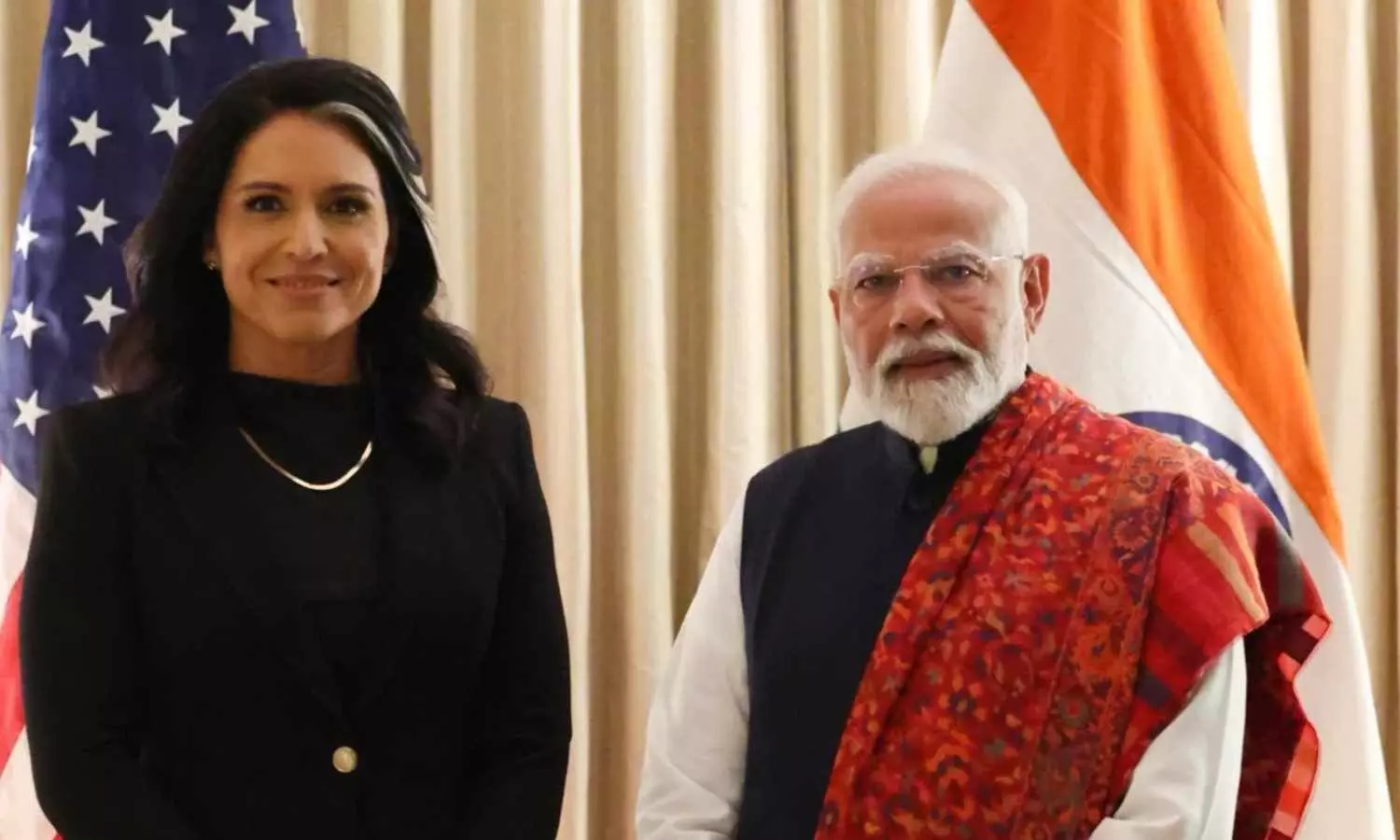 PM Modi Congratulates Tulsi Gabbard on Her New Role as Director of National Intelligence PM Modi Congratulates Tulsi Gabbard on Her New Role as Director of National Intelligence