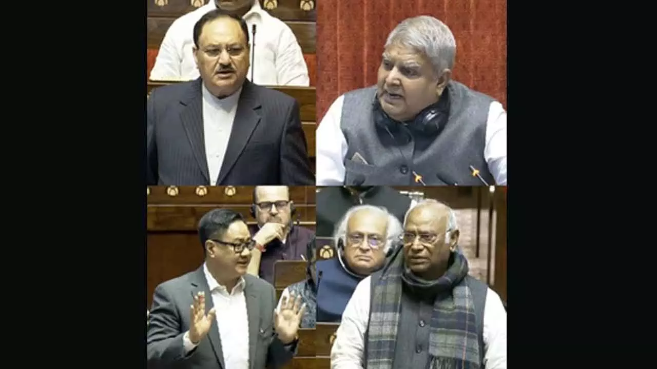 Kharge calls Waqf JPC report unconstitutional; Centre says Opposition misleading issue Kharge calls Waqf JPC report unconstitutional; Centre says Opposition misleading issue