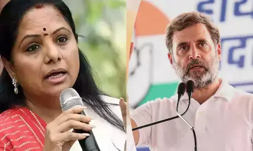 Kavitha criticises Rahul for cancelling Warangal visit