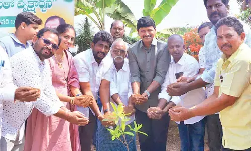 1,000 saplings planted on ‘Vriksharchana’