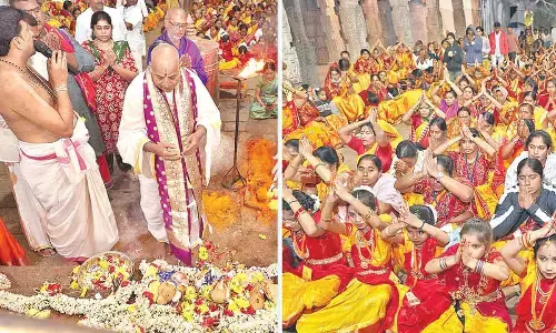 Grandeur marks Metlosavam at Alipiri