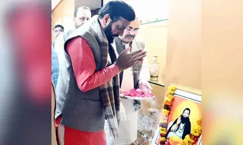 Saini pays tribute to Sant Ravidas