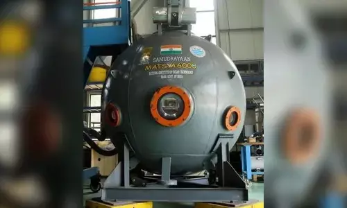 India’s first manned submersible Matsya 6000 launch in 2026