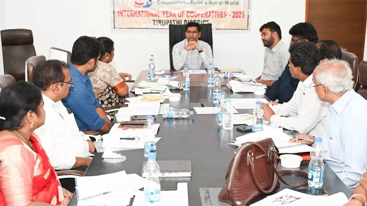 Plans afoot to strengthen PACS, says Collector Dr S Venkateswar Plans afoot to strengthen PACS, says Collector Dr S Venkateswar