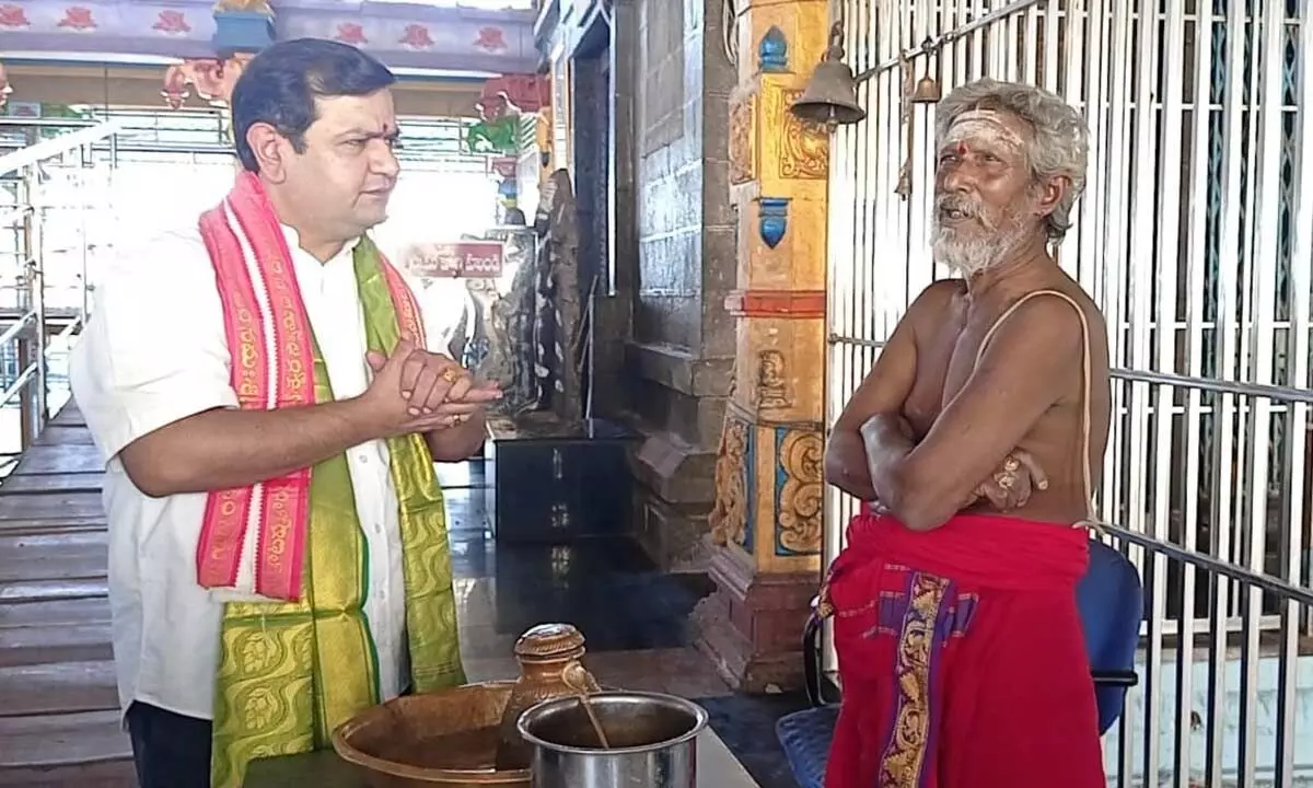 Kotappakonda Tirunallu arrangements reviewed Kotappakonda Tirunallu arrangements reviewed