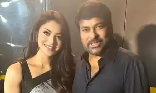 Urvashi Rautela expresses gratitude to Chiranjeevi for his heartfelt support