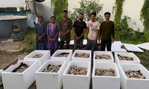 CMFRI extends support to Maharashtra tribal farmers