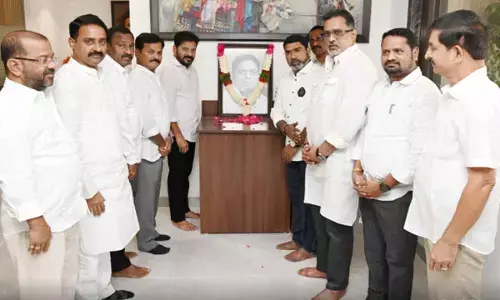CM Revanth Reddy Pays Tribute to Former Andhra Pradesh CM Damodaram Sanjivayya on His Birth Anniversary