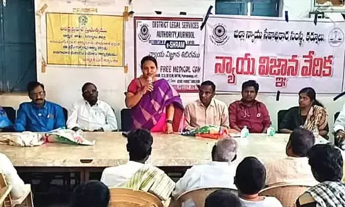 Legal awareness camp held at Kurnool market yard