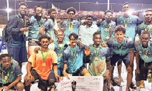 SRM-AP athletes shine in Inter-Collegiate Sports Meet