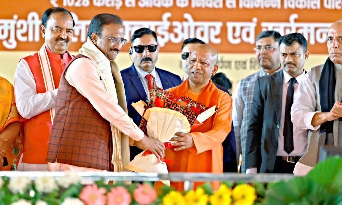 Double-engine developing Lucknow as AI city: Yogi Double-engine developing Lucknow as AI city: Yogi
