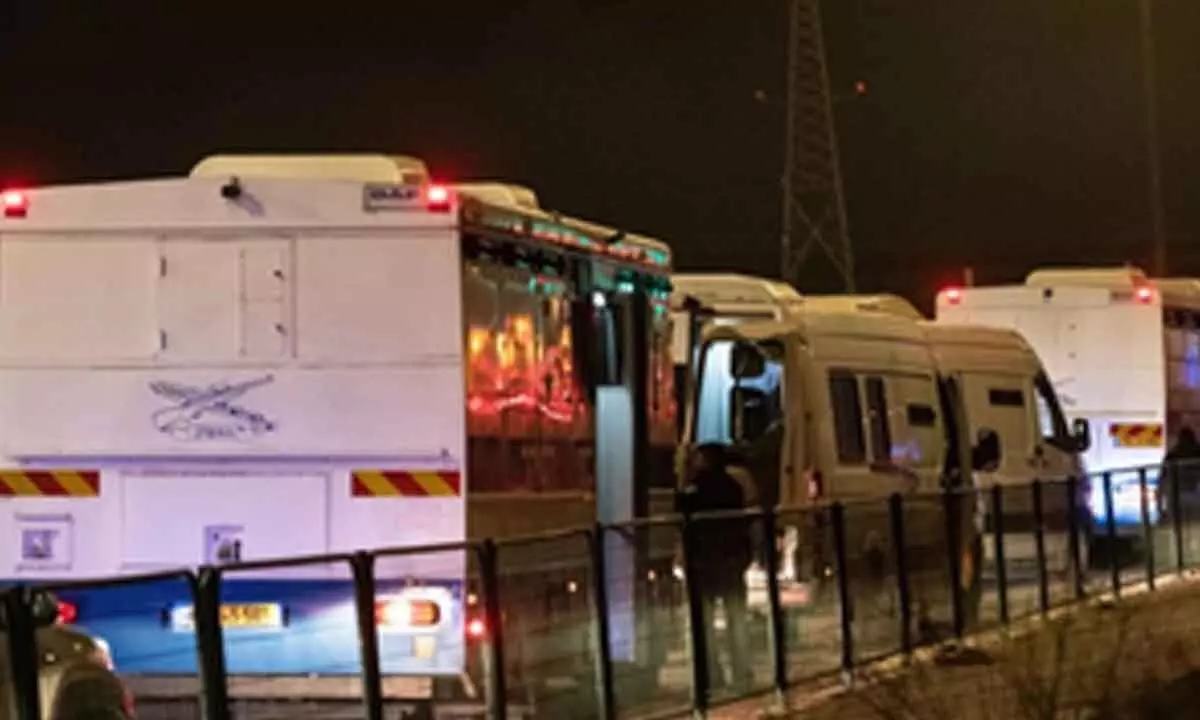 Hamas to release three Israeli hostages today in exchange for Palestinian prisoners