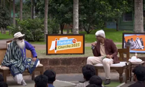 Dont stress; education, exams are for brains development: Sadhguru in Pariksha Pe Charcha
