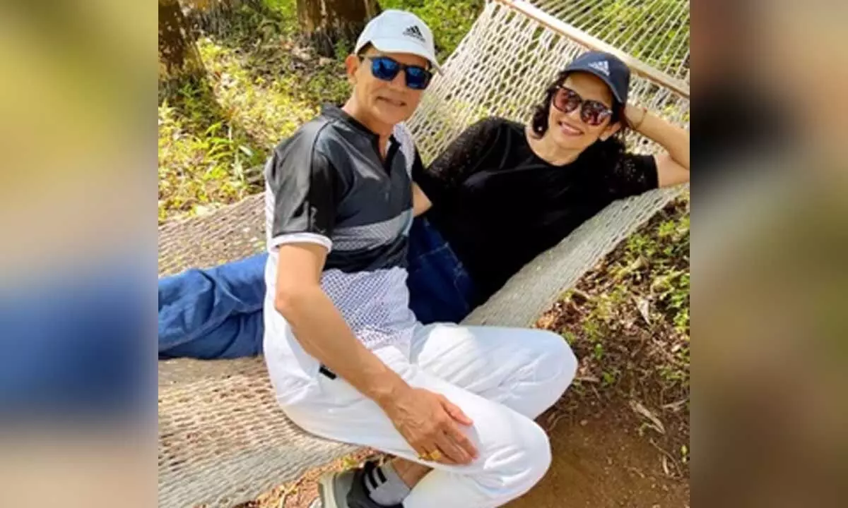 Manushi Chhillar wishes Happy anniversary to the best parents