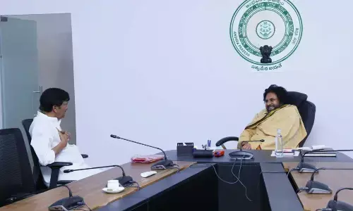 Veteran Actor Rajendra Prasad Meets Deputy Chief Minister Pawan Kalyan