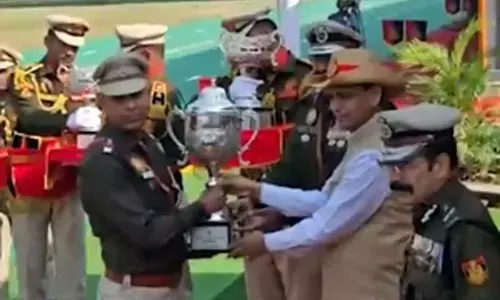 Union MoS Nityanand Rai honours brave Delhi Police personnel on 78th Raising Day