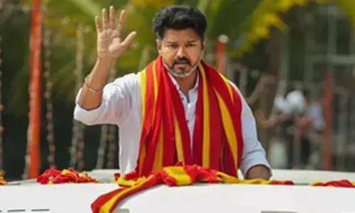 TN: Vijay criticises Centre over three language policy & blocking Vikatan website