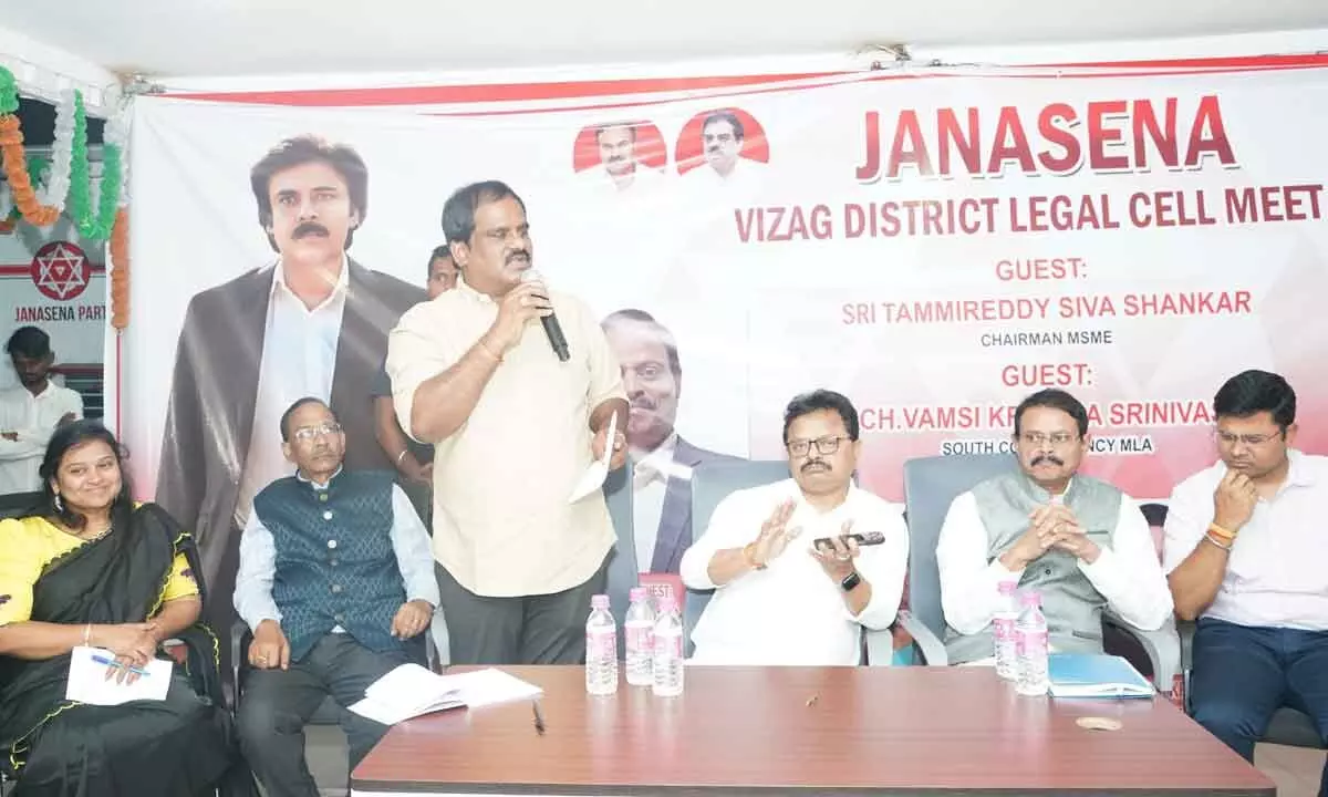 Steps afoot to strengthen Jana Sena legal cell Steps afoot to strengthen Jana Sena legal cell
