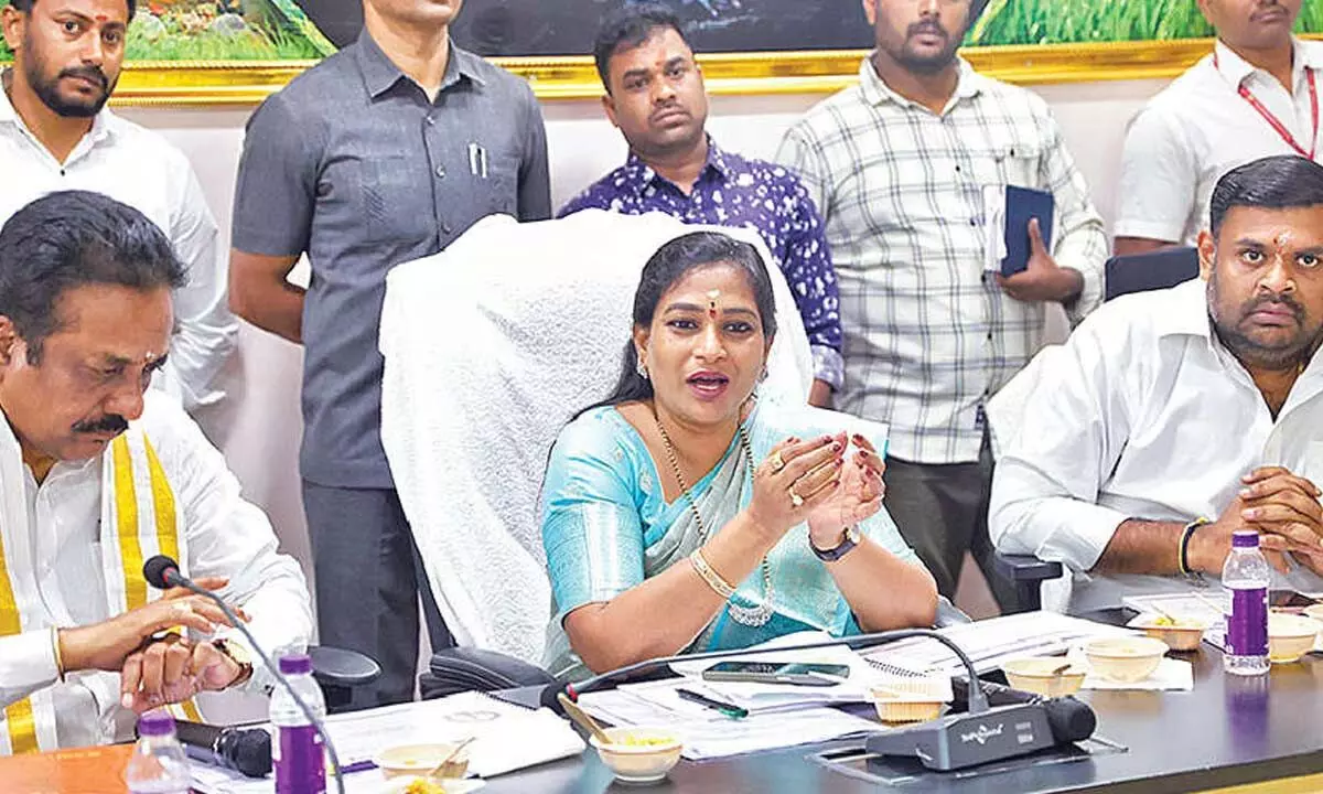 Facilitate hassle-free darshan during Sivaratri Brahmotsavam: HM Facilitate hassle-free darshan during Sivaratri Brahmotsavam: HM