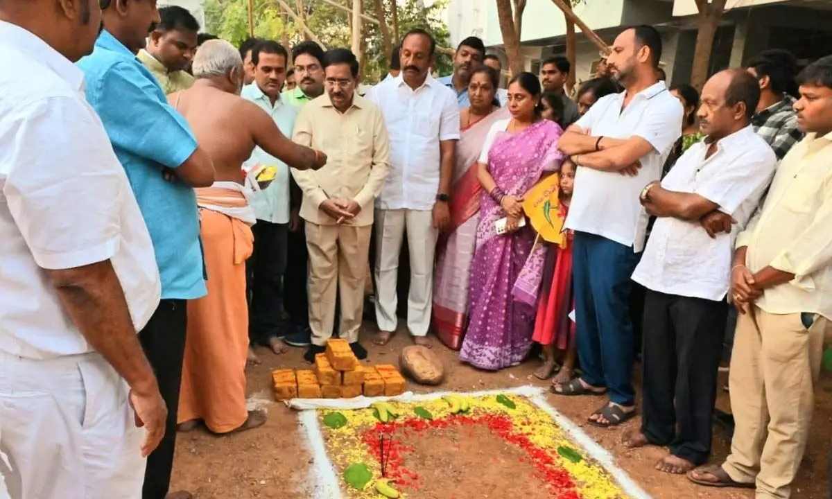 Narayana reveals plans for devpt of school playgrounds & urban infra
