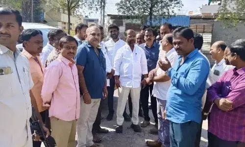 MLA Nayini pledges to develop cities sans slums