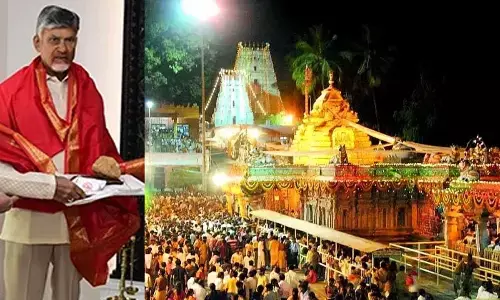 Mahashivratri Brahmotsavams Set to Begin at Srisailam, CM Naidu invited