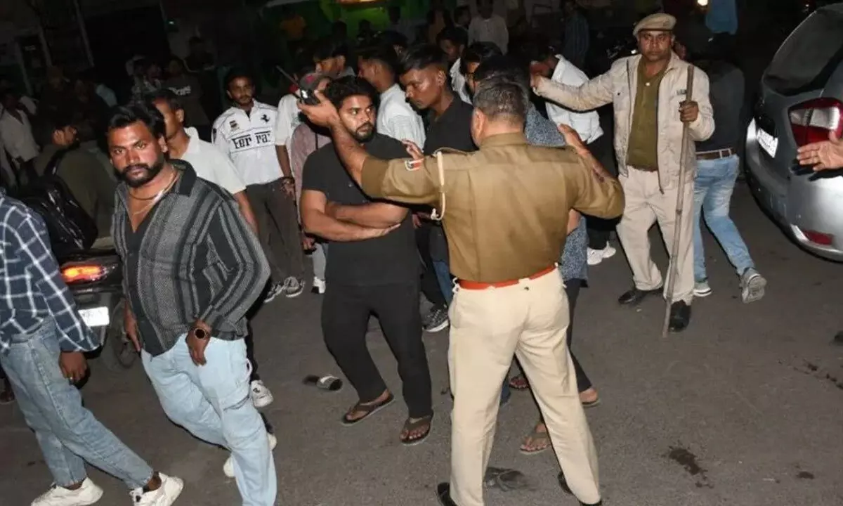 Childrens Marble Game Erupts Into Violent Group Clash In Ajmer, Rajasthan Childrens Marble Game Erupts Into Violent Group Clash In Ajmer, Rajasthan
