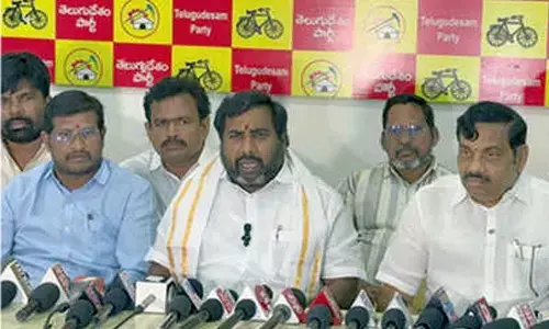 Alliance partners campaign for MLC candidate Perabathula