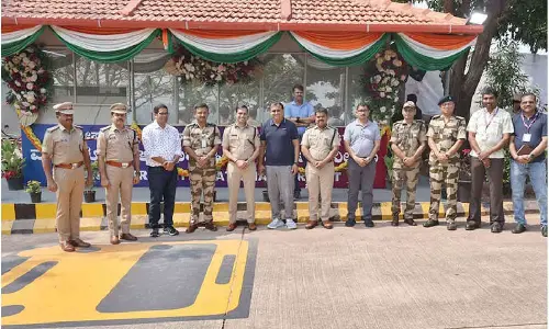 Airport strengthens security with new police check post
