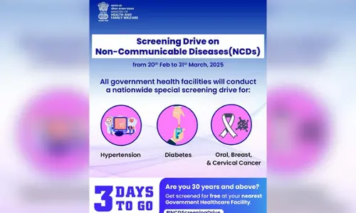Health Ministry to launch nationwide screening drive for high BP, diabetes, cancer