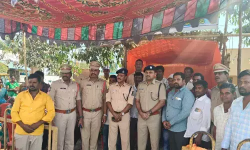SP Gaikwad Inaugurates Chilling Center in Charakonda Mandal