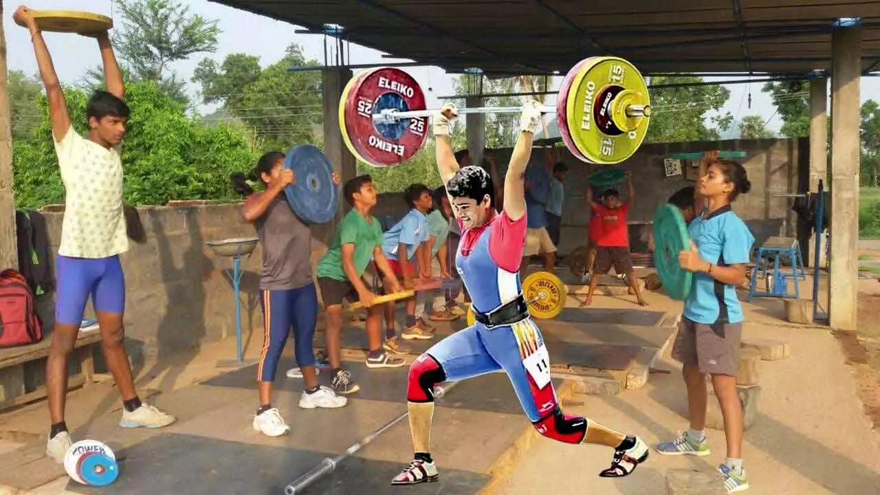 Konda Velagada: The unsung hub of weightlifters Konda Velagada: The unsung hub of weightlifters