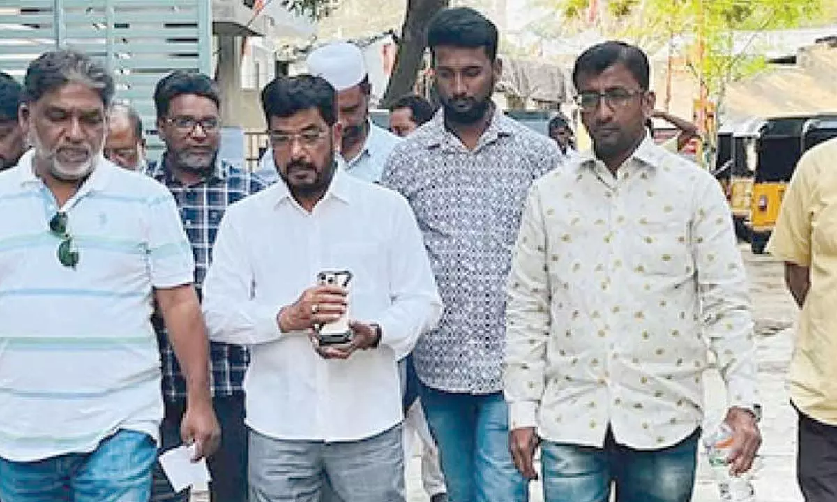 MLA inspects road works in Yakutpura