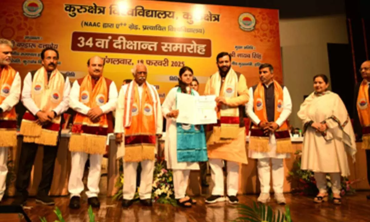 Saini honoured with Doctor of Literature degree Saini honoured with Doctor of Literature degree