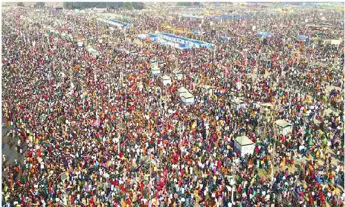55 cr devotees have taken holy dip at Maha Kumbh