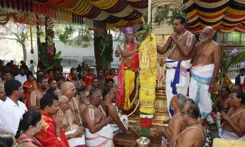 Sri Kalyana Venkateswara Brahmotsavam begins