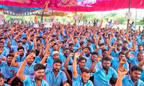 TN Samsung factory strike: Conciliatory talks between management and union today