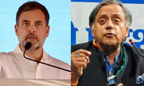 Rahul and Tharoor meeting eases tensions in Kerala in Congress