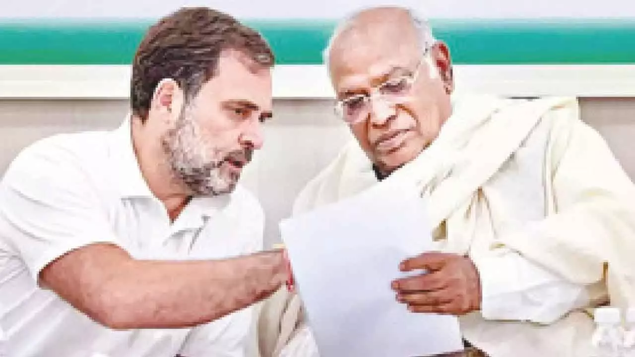 Top office-bearers will be accountable for poll results: Kharge Top office-bearers will be accountable for poll results: Kharge