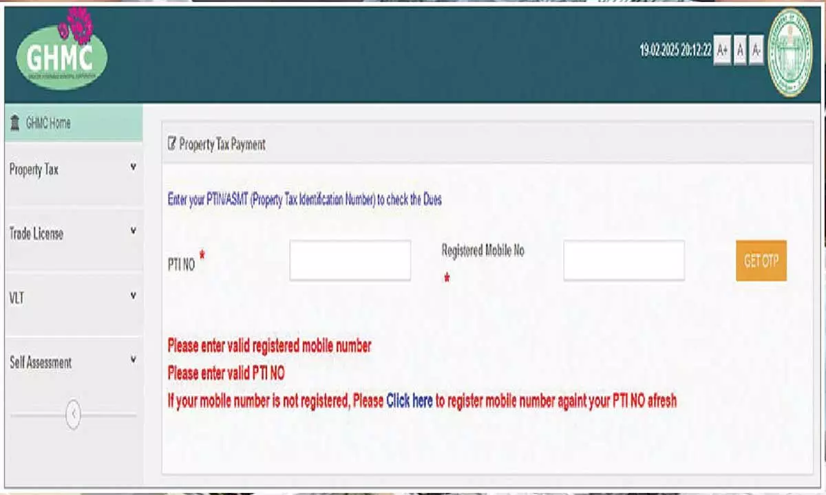GHMC to hold sessions on redressal of property tax grievances