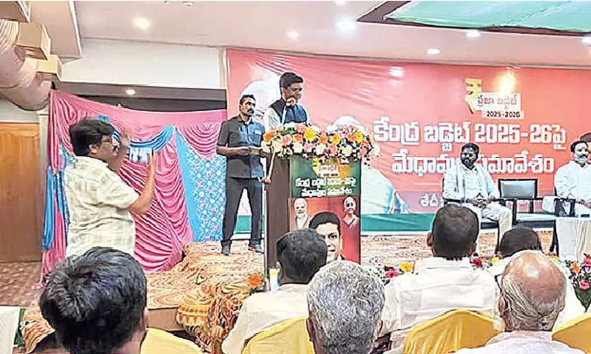 Budget – 2025 is revolutionary: Union Minister Chandra Sekhar Budget – 2025 is revolutionary: Union Minister Chandra Sekhar