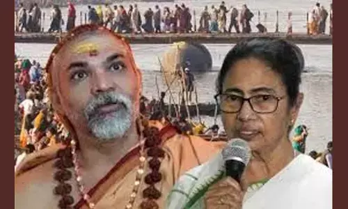 Shankaracharya backs Mamata’s ‘Mrityu-Kumbh’