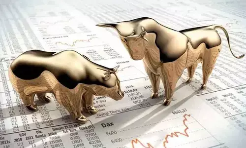 Sensex, Nifty end flat in volatile session